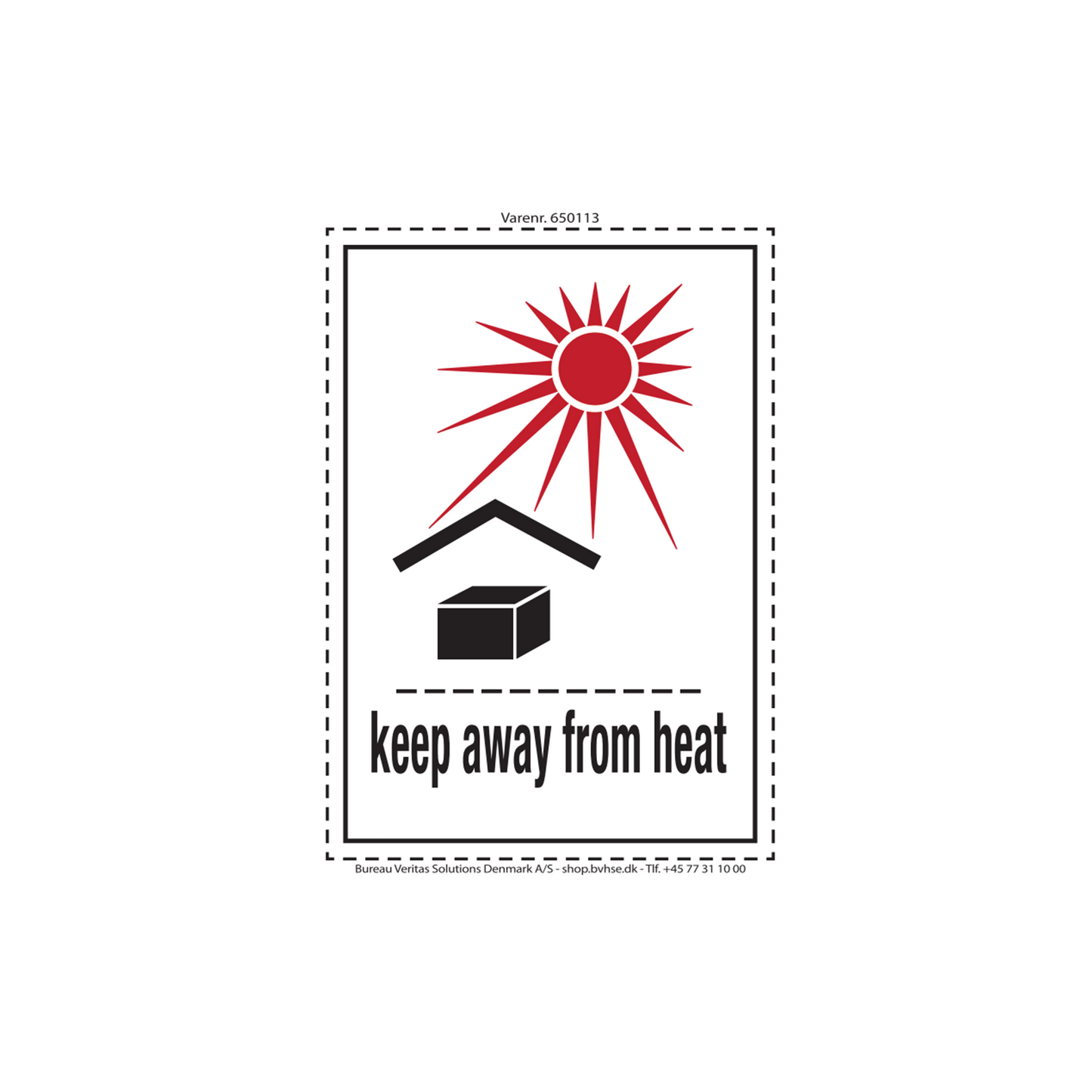 Keep away from heat