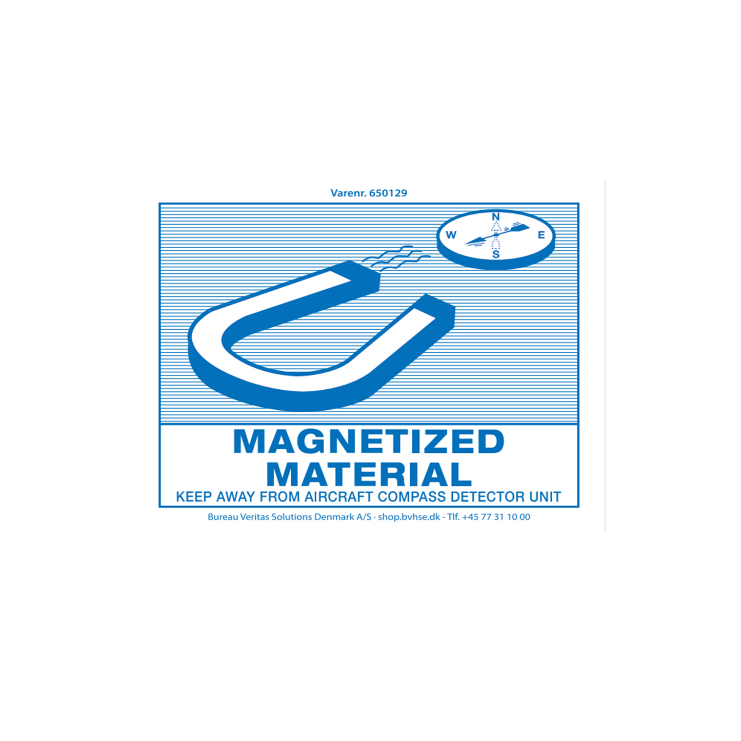 Magnetized material