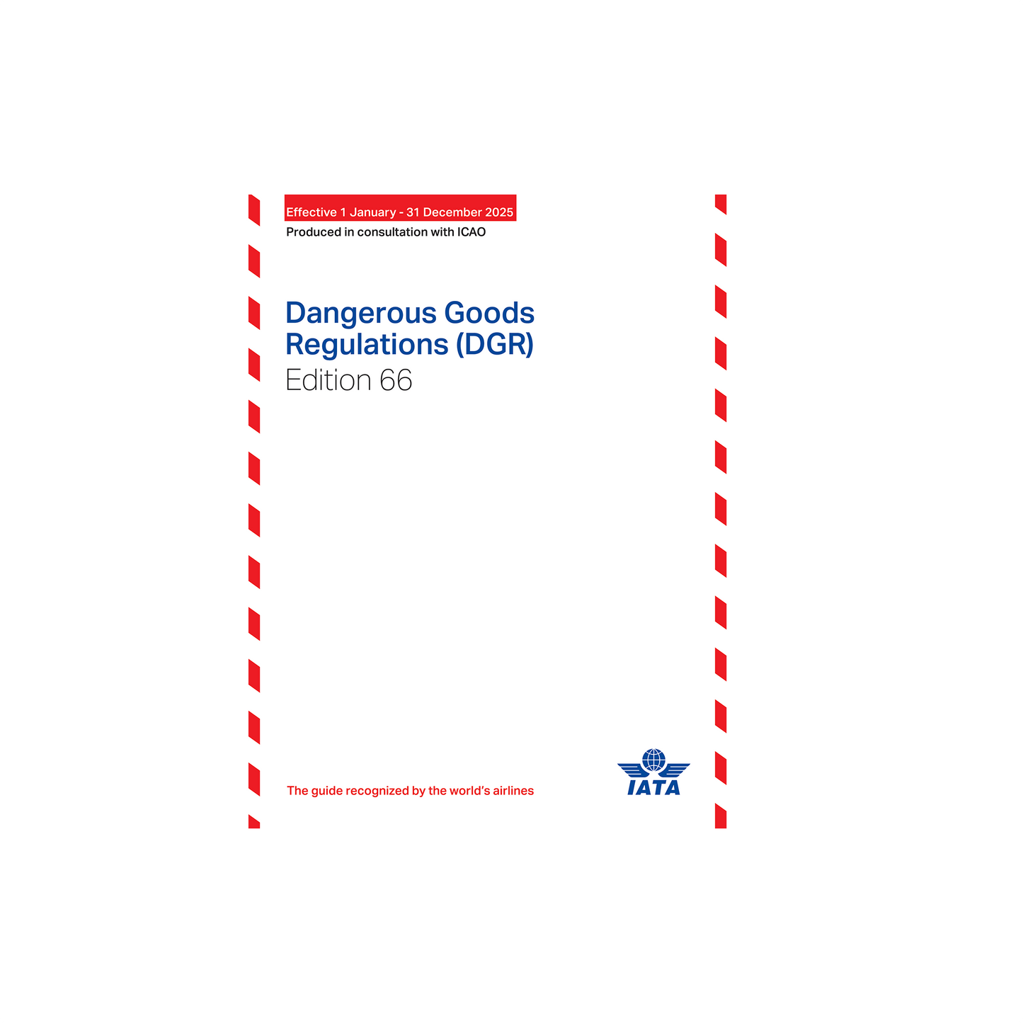 IATA DGR Regular 66th edition 2025