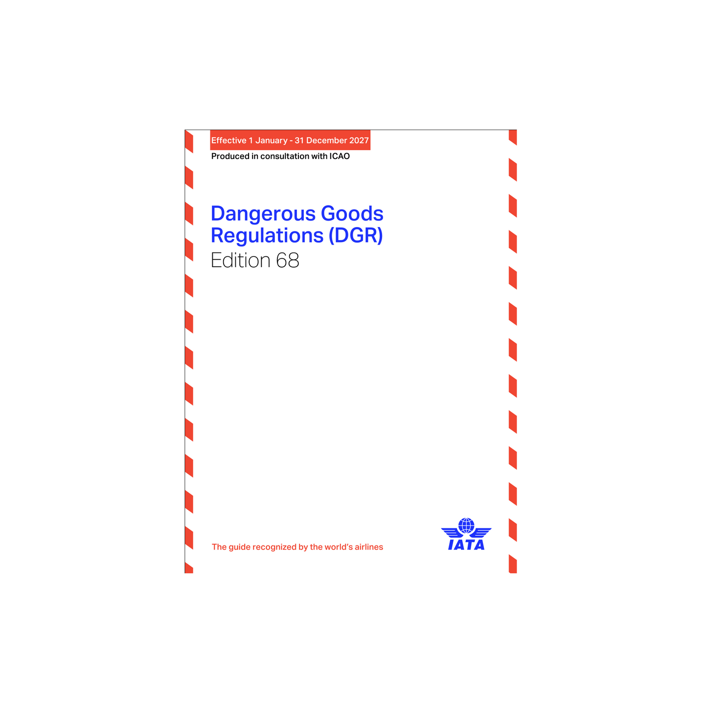 FORUDBESTIL IATA DGR Regular 68th edition