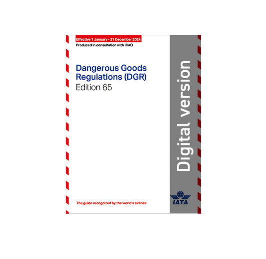 IATA DGR 65th edition 2024 - digital