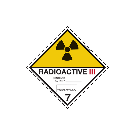 7C - Radioaktive stoffer, kategori III-GUL