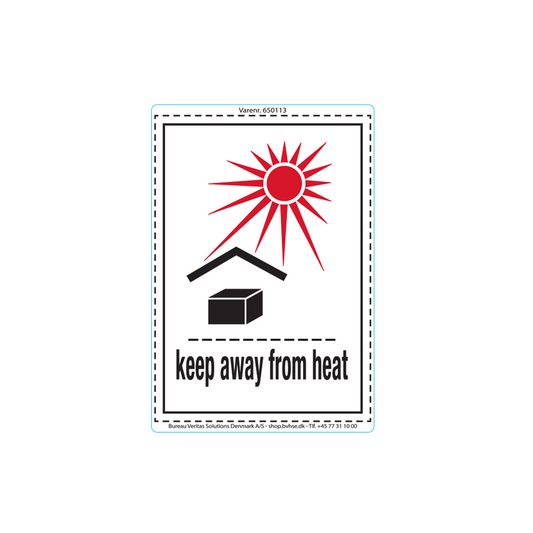 Keep away from heat