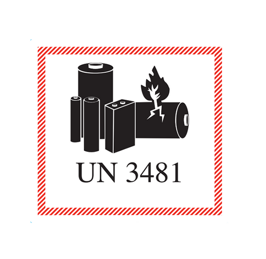 UN 3481 Lithiumionbatterier